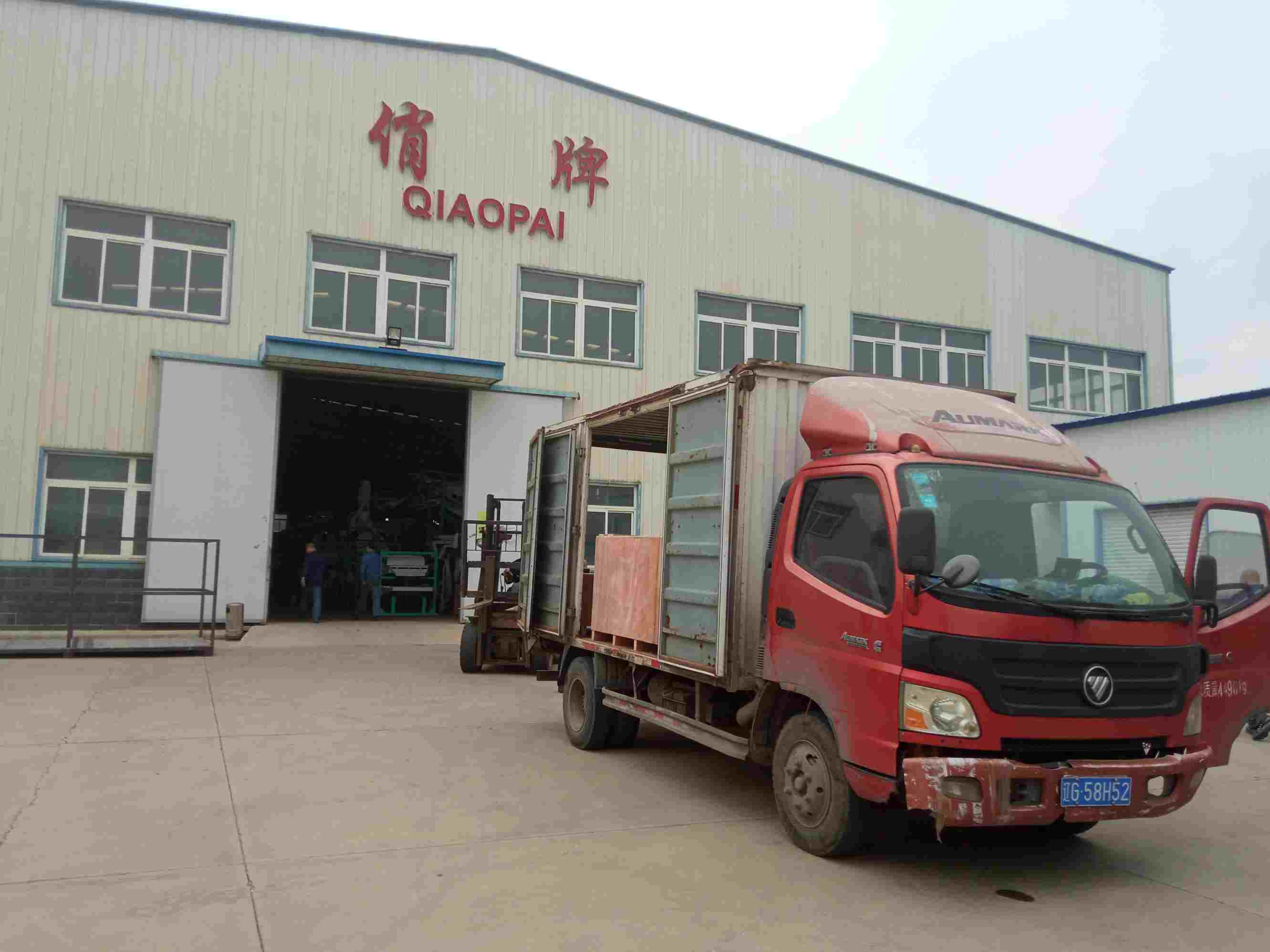 Liaoning Qiaopai Machineries Co., Ltd. exports equipment accessories to Russia Russia