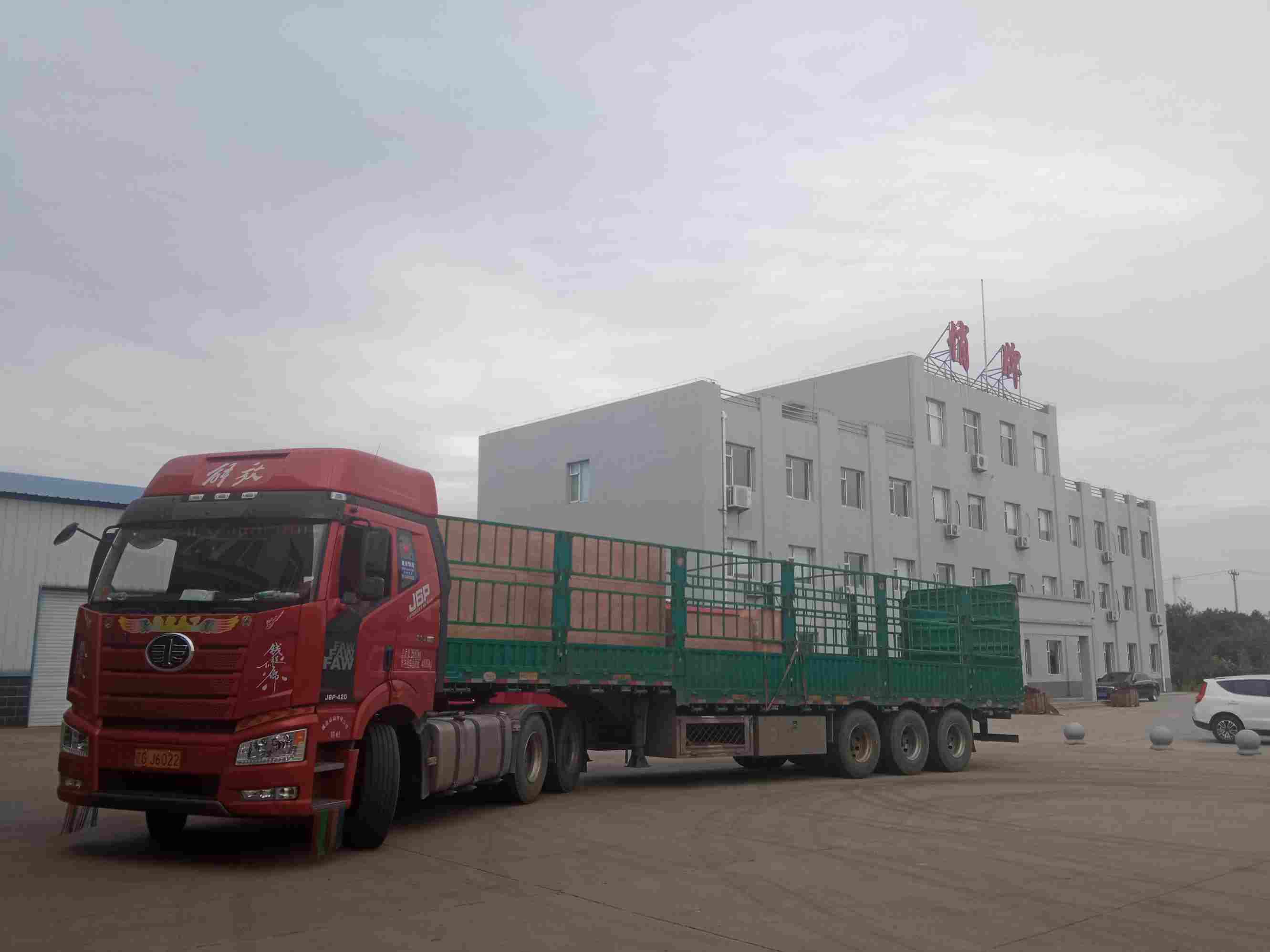 Liaoning Qiaopai Machineries Co., Ltd. exports buckwheat dehulling equipment to Poland.  